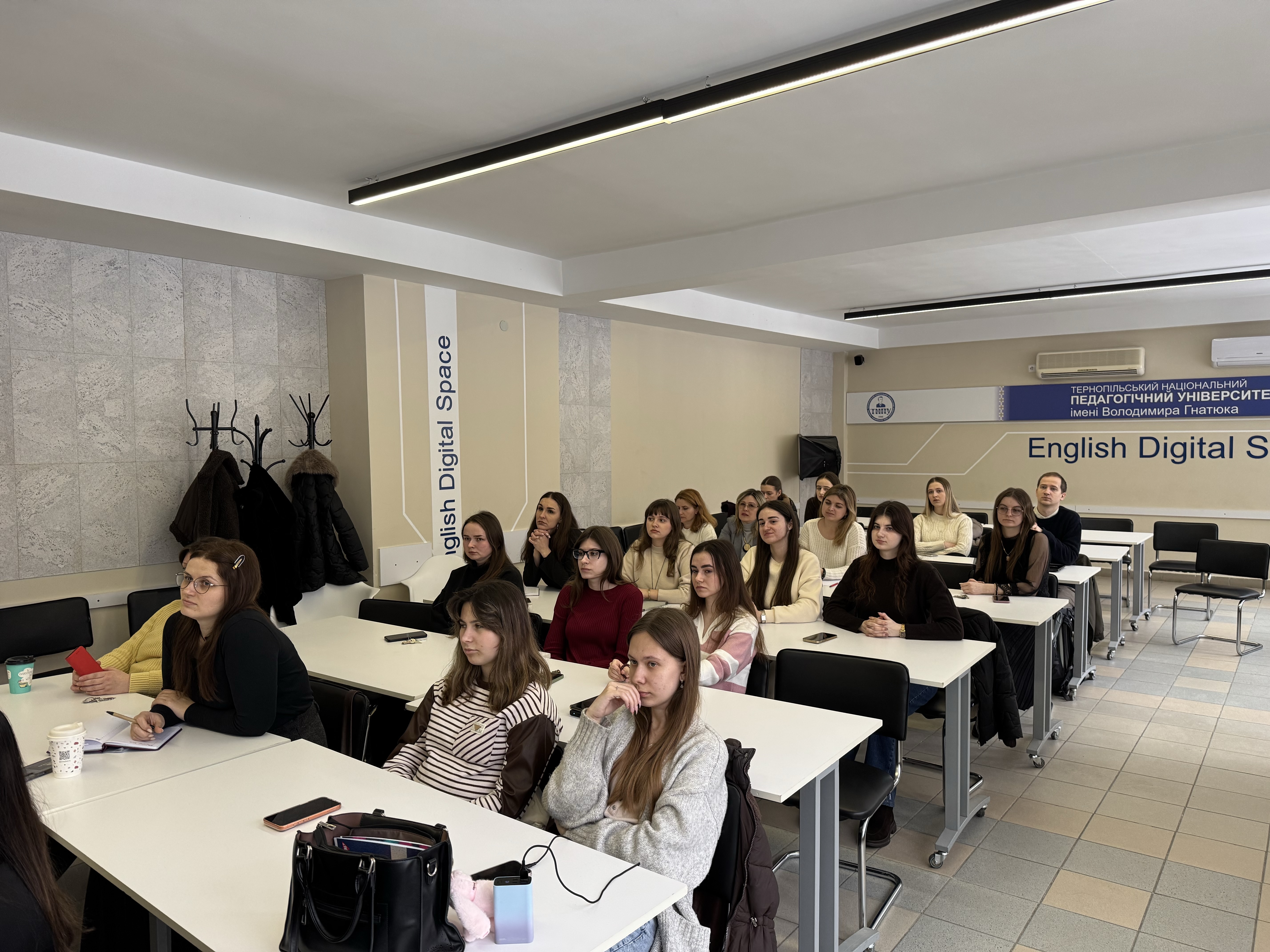 Akademichna spilnota TNPU pid chas treninhu